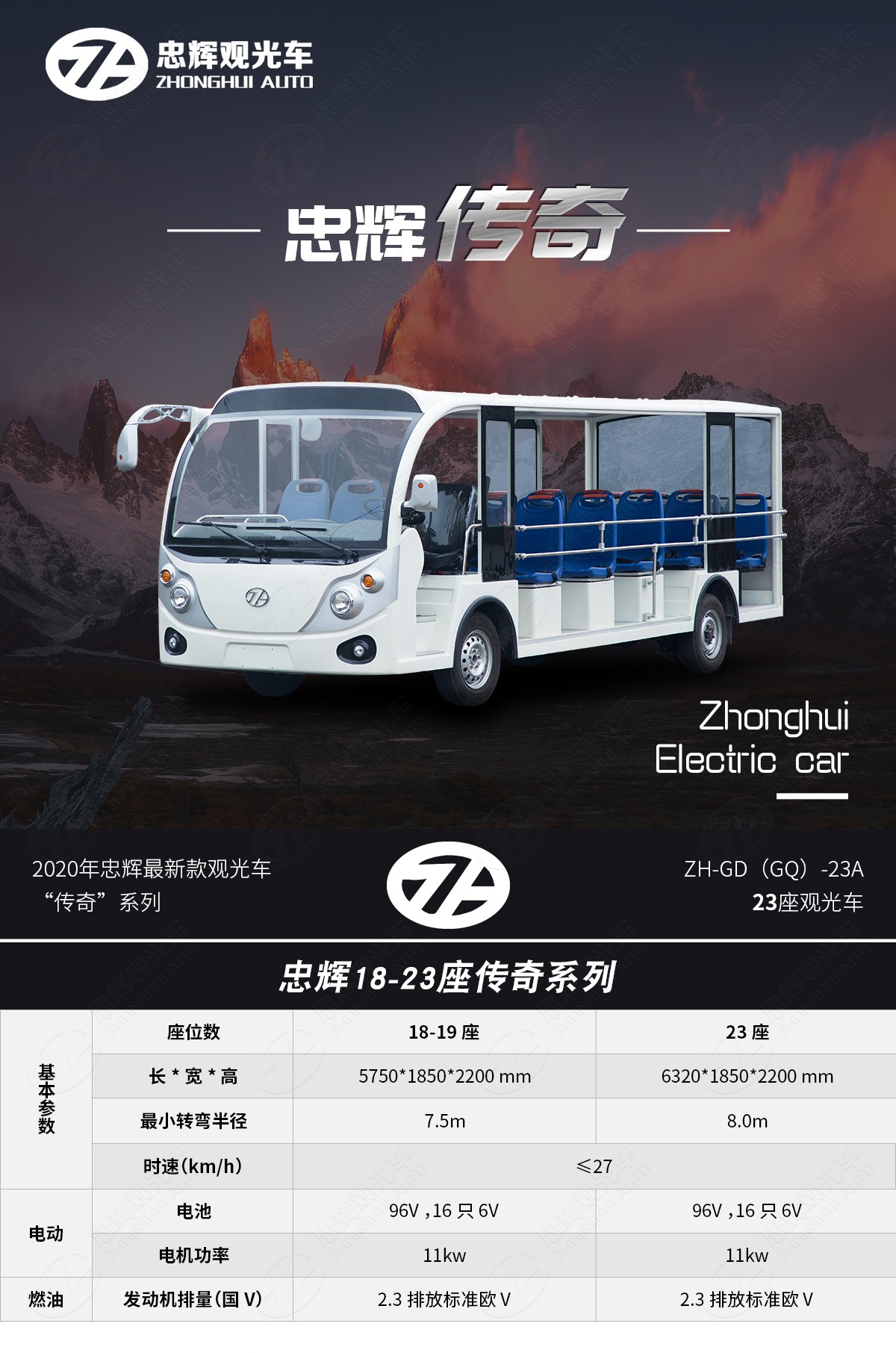 18座電動(dòng)觀光車(chē)